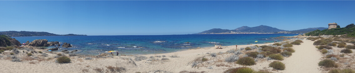 Plage de la tour de Capitello