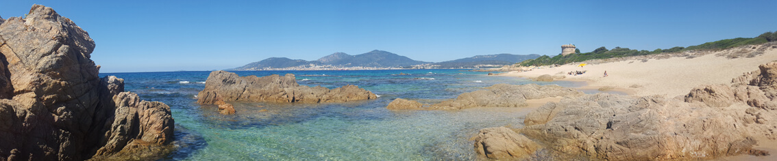 Plage de la tour de Capitello